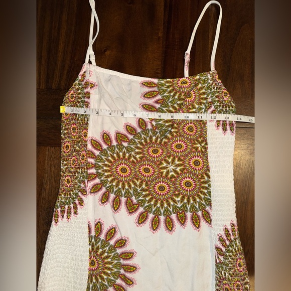 RVCA Kelsey Brookes ANP Serotonin Sun Dress Cloud NWOT Women’s Size Small - Picture 3 of 10